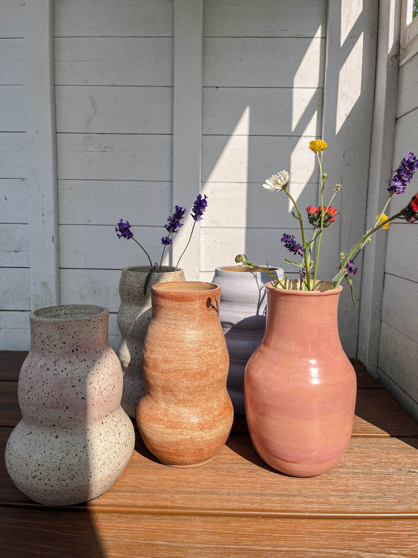 Grands vases en céramique