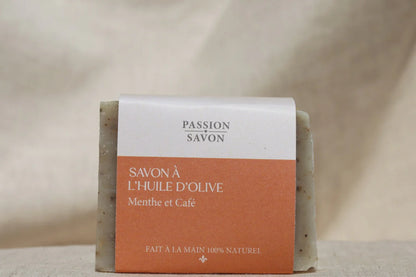 Savon Vegan - Menthe et café