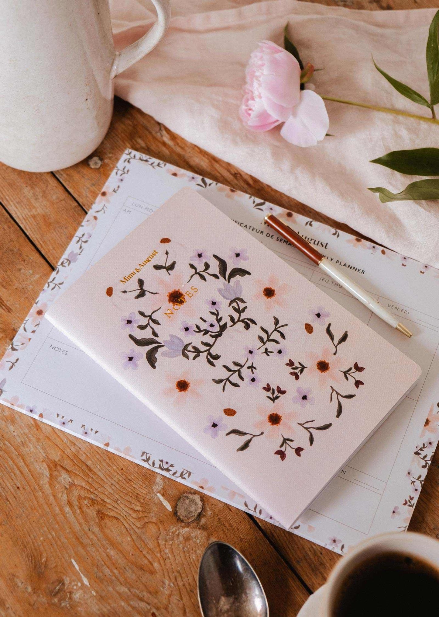 Cahier de note | Fleuri