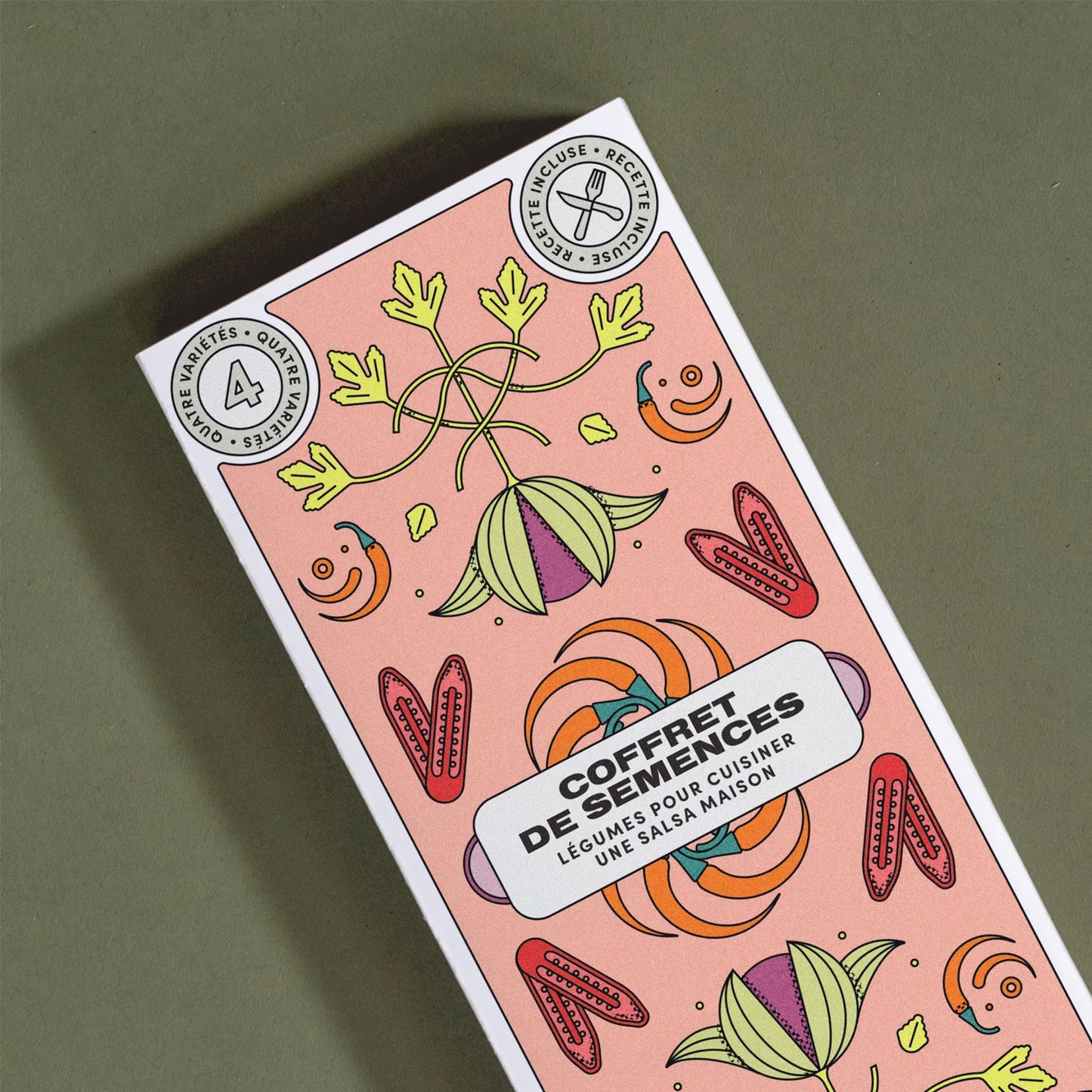 Coffret de semences - Légumes pour cuisiner une salsa maison