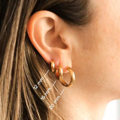Cercio | Boucles d'oreille créoles