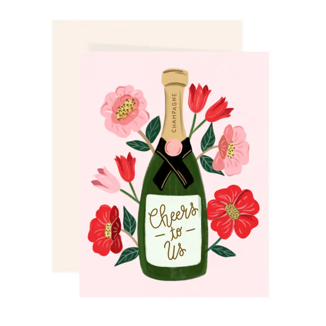 Carte de souhaits - Cheers to us