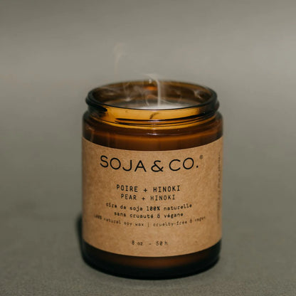Bougie - Poire + Hinoki