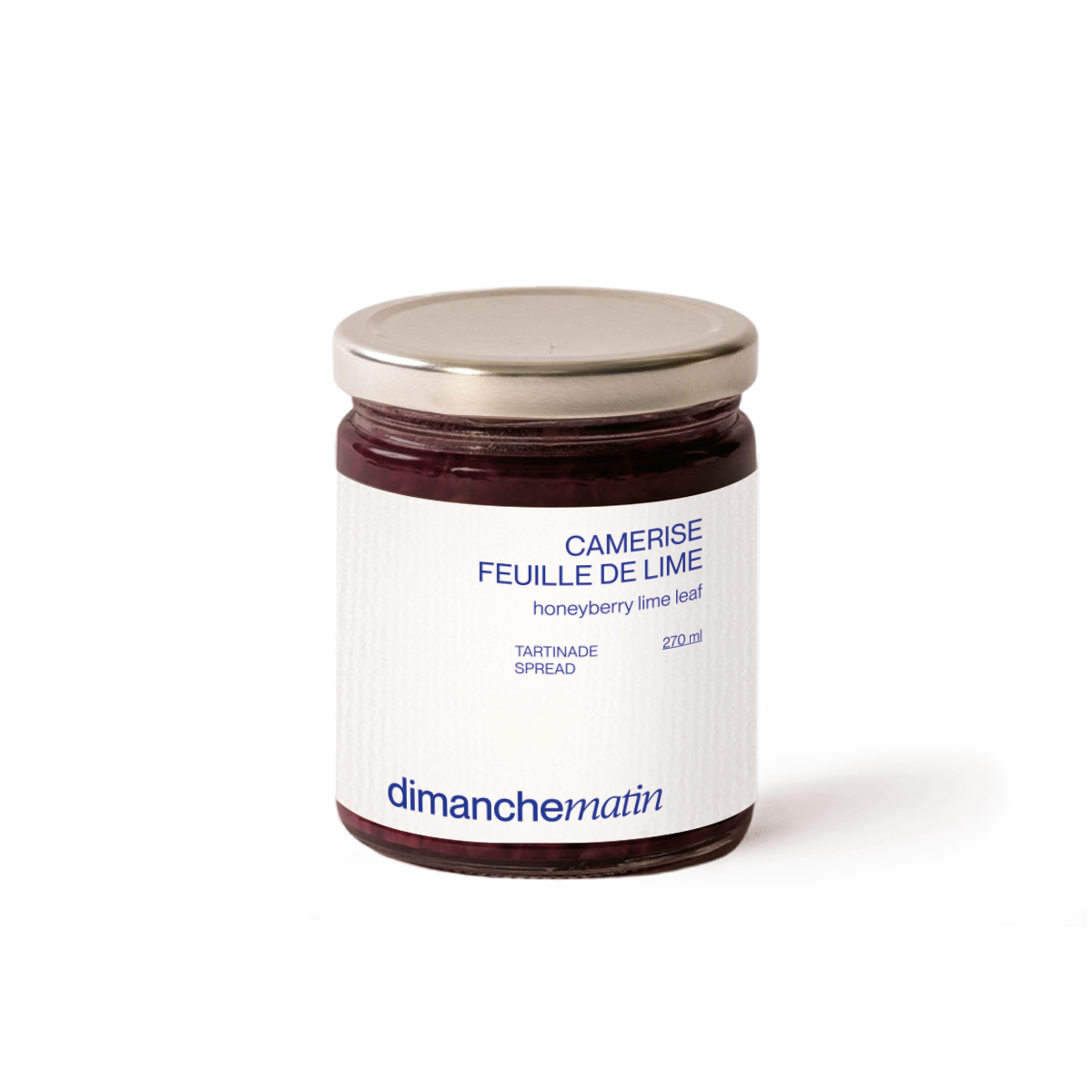 Tartinade | Camerise et feuille de lime