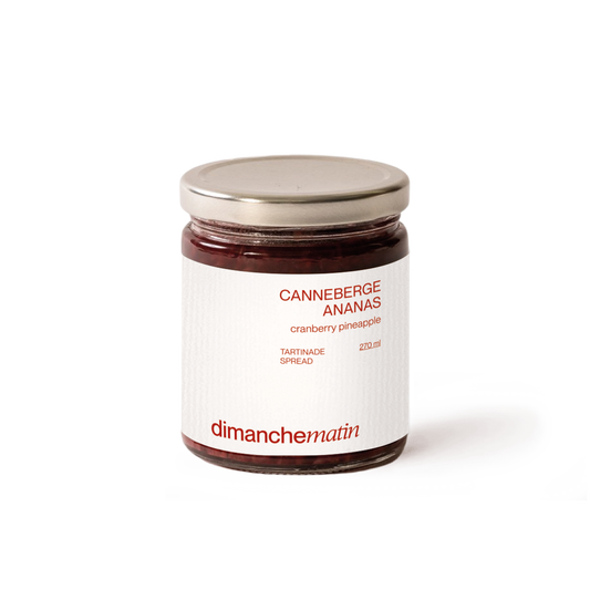 Tartinade - Canneberge et Ananas