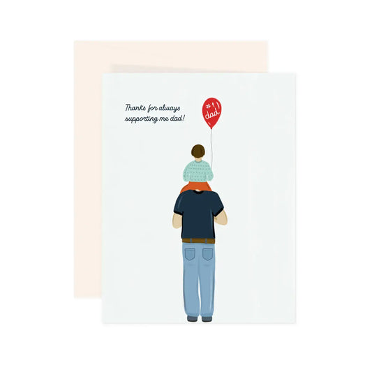 Carte de souhaits - #1 dad