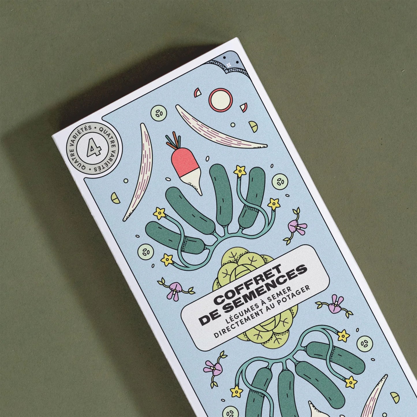 Coffret de semences - À semer directement au potager