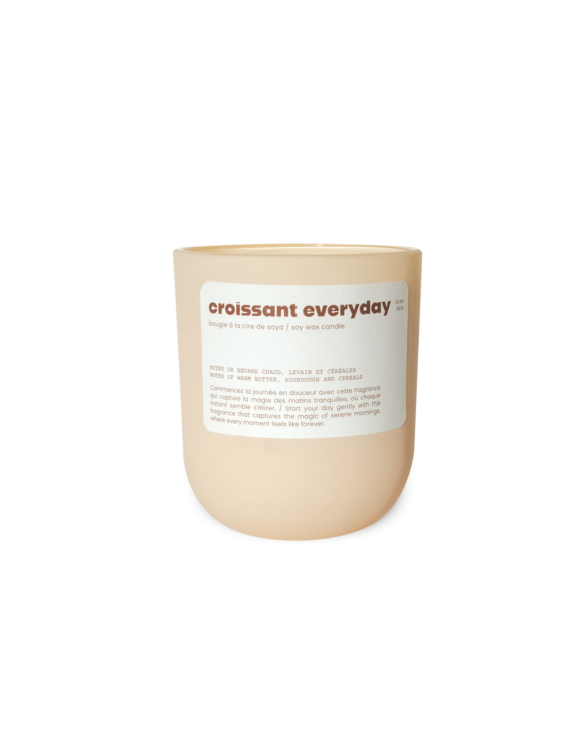 Bougie - Croissant everyday