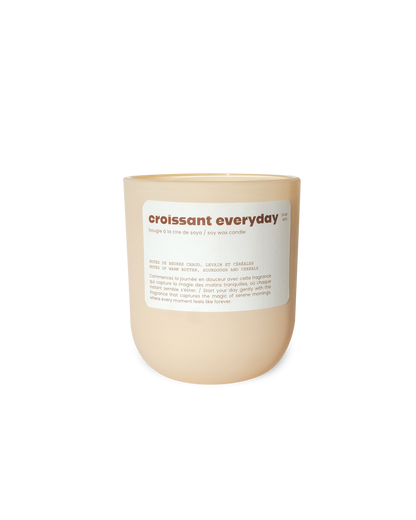 Bougie - Croissant everyday