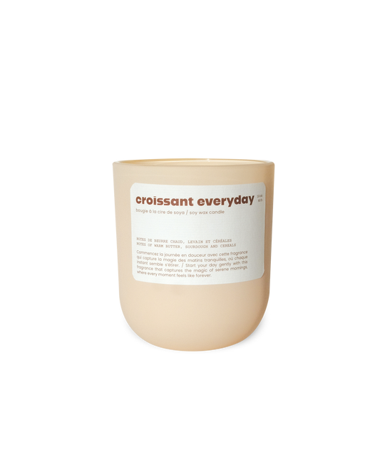 Bougie - Croissant everyday