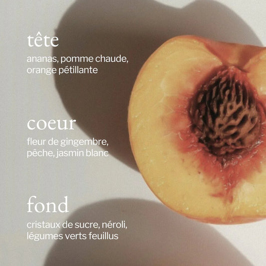 Savon à main liquide - Pêche et gingembre frais