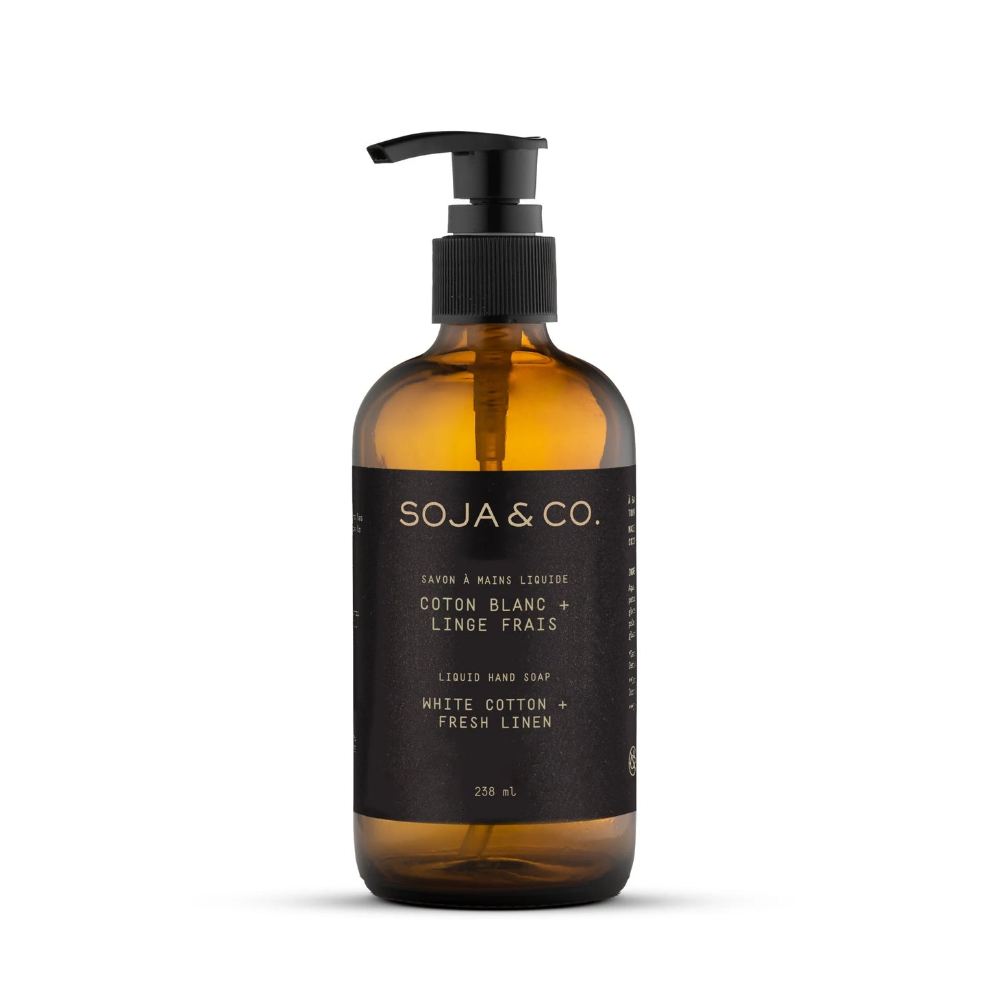 Savon à mains liquide - Coton blanc + Linge frais